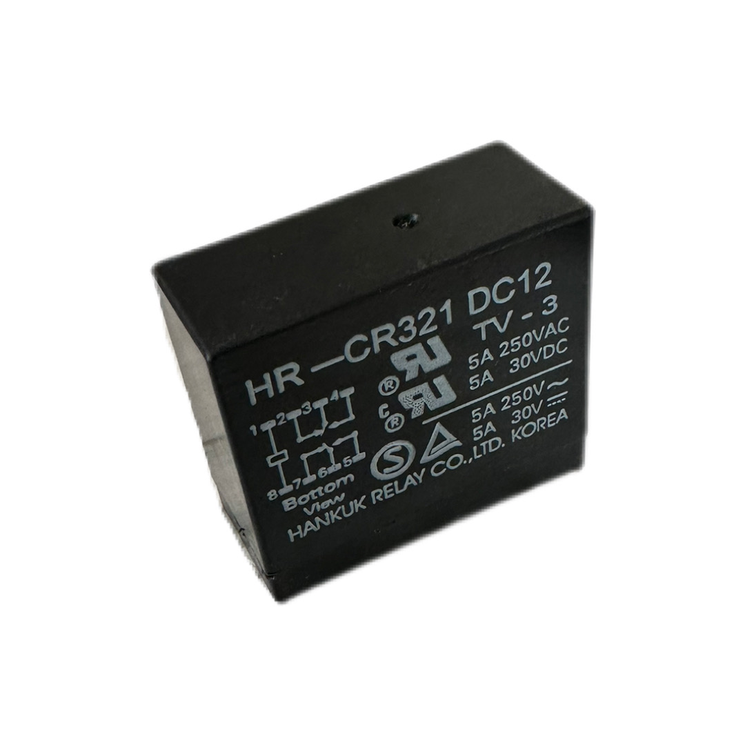 رله 12ولت بردی 8پایه 5 آمپر HR-CR321-2